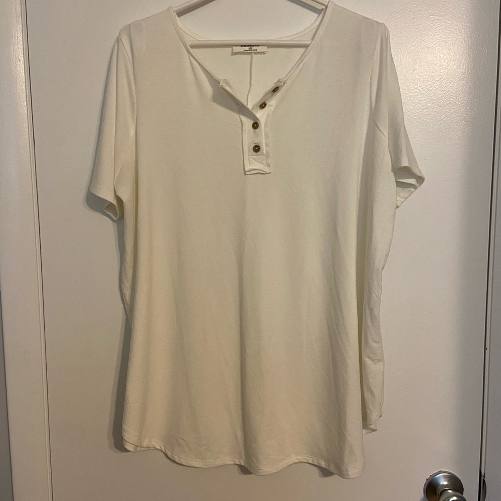 Zenana ivory top